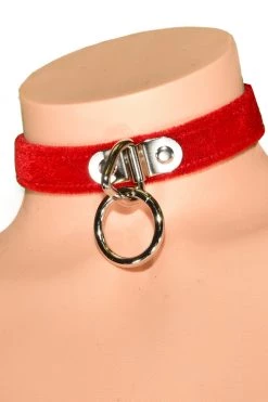 Funk Plus Red Velvet BDSM Day Collar
