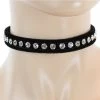 Funk Plus Black Velvet Choker With Rhinestones 1 Funk Plus Black Velvet Choker With Rhinestones