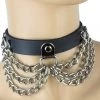 Funk Plus BDSM Collars Hanging Chains Kinky Choker 2 Funk Plus BDSM Collars Hanging Chains Kinky Choker