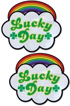 Pastease Lucky Day Rainbow Cloud Nipple Pasties Dancewear