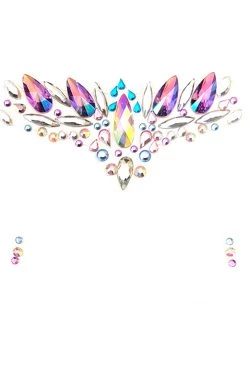 NevaNude Sirena Crystal Festival Face Jewels Dancewear