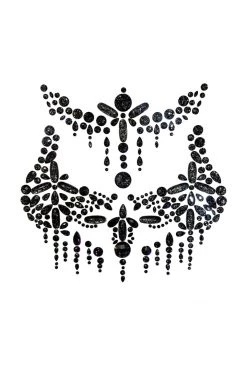 NevaNude Dancewear Black Glitter Jewel Body Stickers