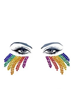 NevaNude Pride Tears Crystal Festival Face Jewels Dancewear