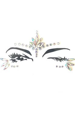 NevaNude Dancewear Star Craft Festival Face Jewels