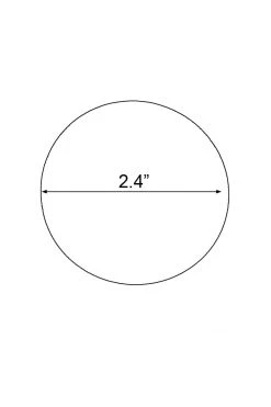 GE Apparel Red & White Houndstooth Circle Nipple Pasties Accessories