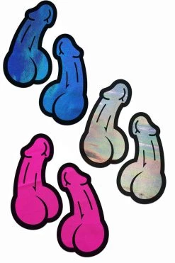 Pastease A Bag Of Dicks - 3 Pack Of Penis Pasties Accessories