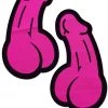 Pastease Neon Pink Dick Nipple Pasties Glow In The Dark & Neon 2 Pastease Neon Pink Dick Nipple Pasties Glow In The Dark & Neon