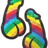 Pastease Rainbow Dick Nipple Pasties Dancewear