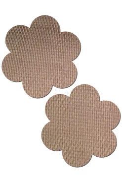 Pastease Dark Nude Concealing Nipple Pasties New