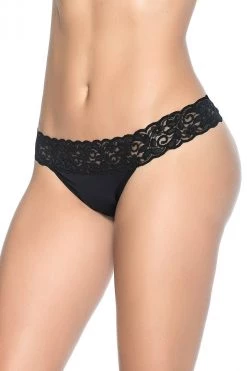 Mapalé Lingerie Lace Band Thong 35 Mapalé Lingerie Lace Band Thong