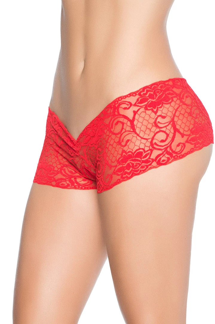 Mapalé Lingerie Open Crotch Boyshorts 13 Mapalé Lingerie Open Crotch Boyshorts