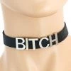 Funk Plus BDSM Collars 3D BITCH Slave Collar