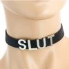 Funk Plus 3D SLUT Slave Collar BDSM Collars
