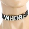 Funk Plus 3D WHORE Slave Collar BDSM Collars