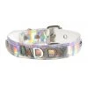 Funk Plus Silver Hologram 3D 1" DADDY Choker BDSM Collars