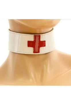 Funk Plus Fetish Nurse Cross Collar