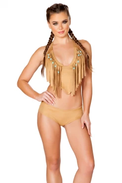 J Valentine Dancewear Honey Faux Suede Short