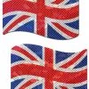 Pastease Union Jack United Kingdom Glittering Flag Nipple Pasties