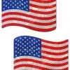 Pastease American USA Stars & Stripes Nipple Pasties