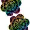Pastease Rainbow Mandala Flower Nipple Pasties Rainbow Clothing 1 Pastease Rainbow Mandala Flower Nipple Pasties Rainbow Clothing
