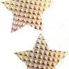 NevaNude Furiosa Raised Squares Star Nipple Pasties Accessories