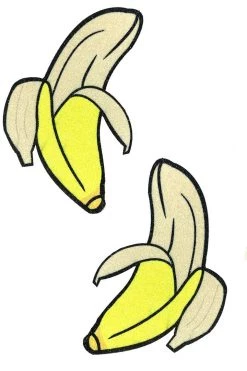 NevaNude Big Banana Blacklight Nipple Pasties Accessories