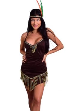Dreamgirl Summit Defender Indian Costume