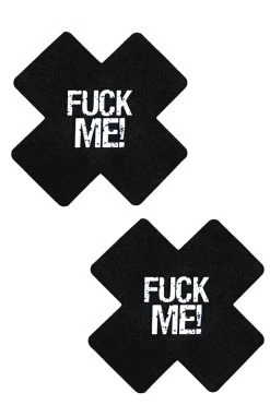 GE Apparel Double XX- Fuck Me! Nipple Pasties Best Sellers