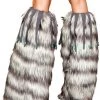 Roma Leg Warmers With Beaded Fringe Hosiery