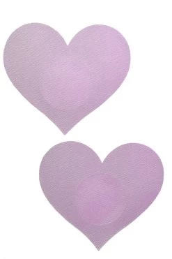 GE Apparel Accessories Lavender Heart Nipple Pasties