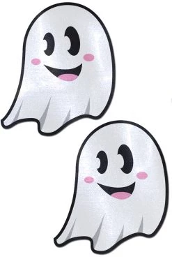Pastease Cute White Ghost Nipple Pasties Costumes