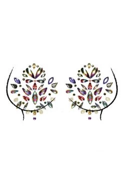 GE Apparel Adella Crystal Boob Jewels Dancewear