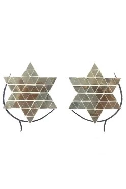 GE Apparel Dancewear Mirrored Star Power Nipple Pasties