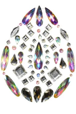 GE Apparel Dancewear Venus Crystal Rhinestone Chest Jewels