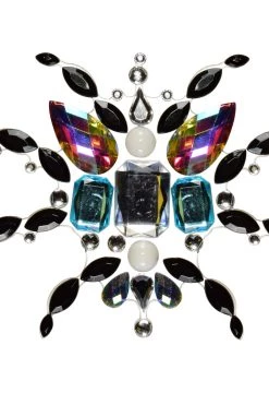 GE Apparel Ancient Arachne Spider Chest Jewels Dancewear