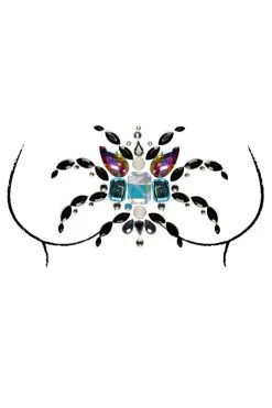 GE Apparel Ancient Arachne Spider Chest Jewels Dancewear