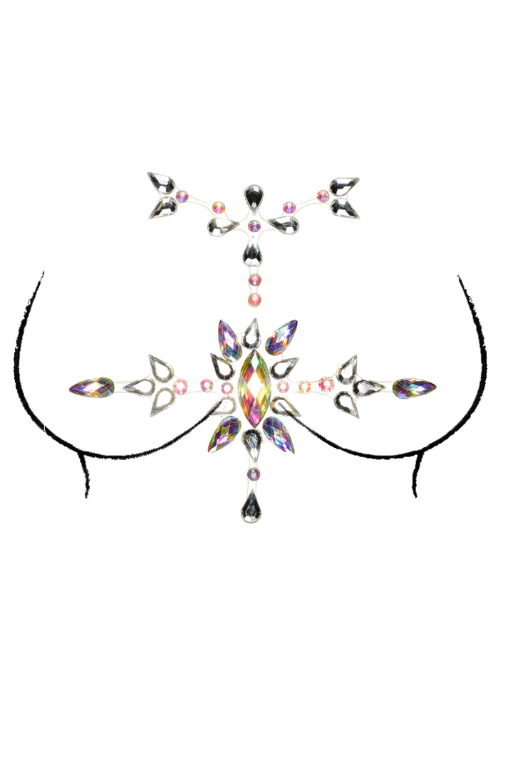 GE Apparel Dancewear Galaxy Crystals Rhinestone Chest Jewels 3 GE Apparel Dancewear Galaxy Crystals Rhinestone Chest Jewels