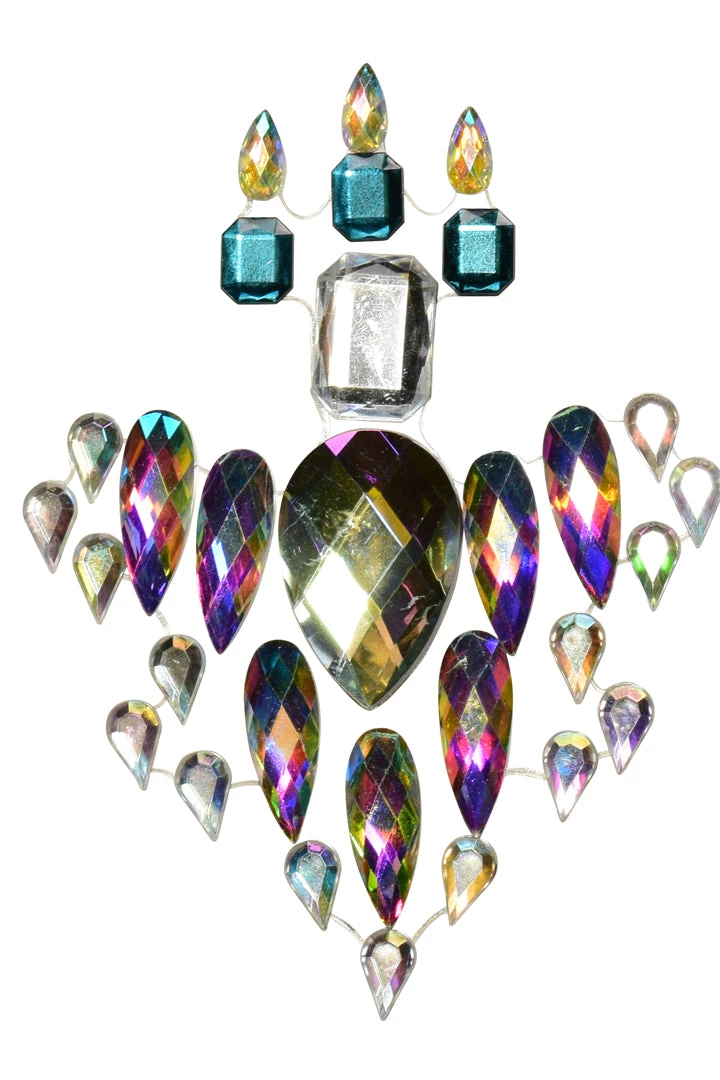 GE Apparel Emerald Crystal Boob Jewels 4 GE Apparel Emerald Crystal Boob Jewels