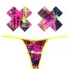 NevaNude California Love Nipple Pasties & G-String Panty Lingerie