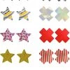 GE Apparel 10 Pack - Stars & XX Nipple Pasties