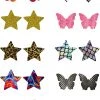 GE Apparel 10-Pack Rainbows, Stars, & Butterflies Nipple Pasties Rainbow Clothing
