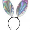 Funk Plus Silver Holographic Bunny Ears 1 Funk Plus Silver Holographic Bunny Ears