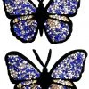 NevaNude Accessories Bedazzled Butterfly Jewel Nipple Pasties (2 Wears!)