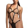 Leg Avenue BDSM Lingerie Crotchless BDSM Bodysuit With Eye Mask 2 Leg Avenue BDSM Lingerie Crotchless BDSM Bodysuit With Eye Mask