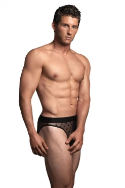 Allure Men's Luca Open Back Brief Lingerie
