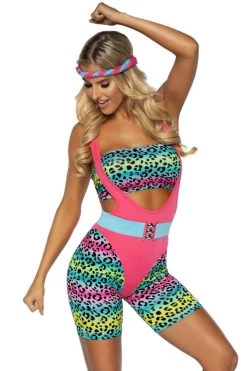 Leg Avenue 80s Dancer Cutie Costume