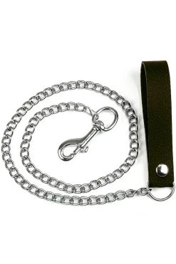 Funk Plus BDSM Collars 18" Heavy Chain Leash