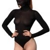 Leg Avenue Black Masked Teddy Lingerie