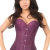 Daisy Corsets Plum Brocade Corset* 2 Daisy Corsets Plum Brocade Corset*