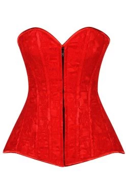 Daisy Corsets Red Lace Overbust Corset *